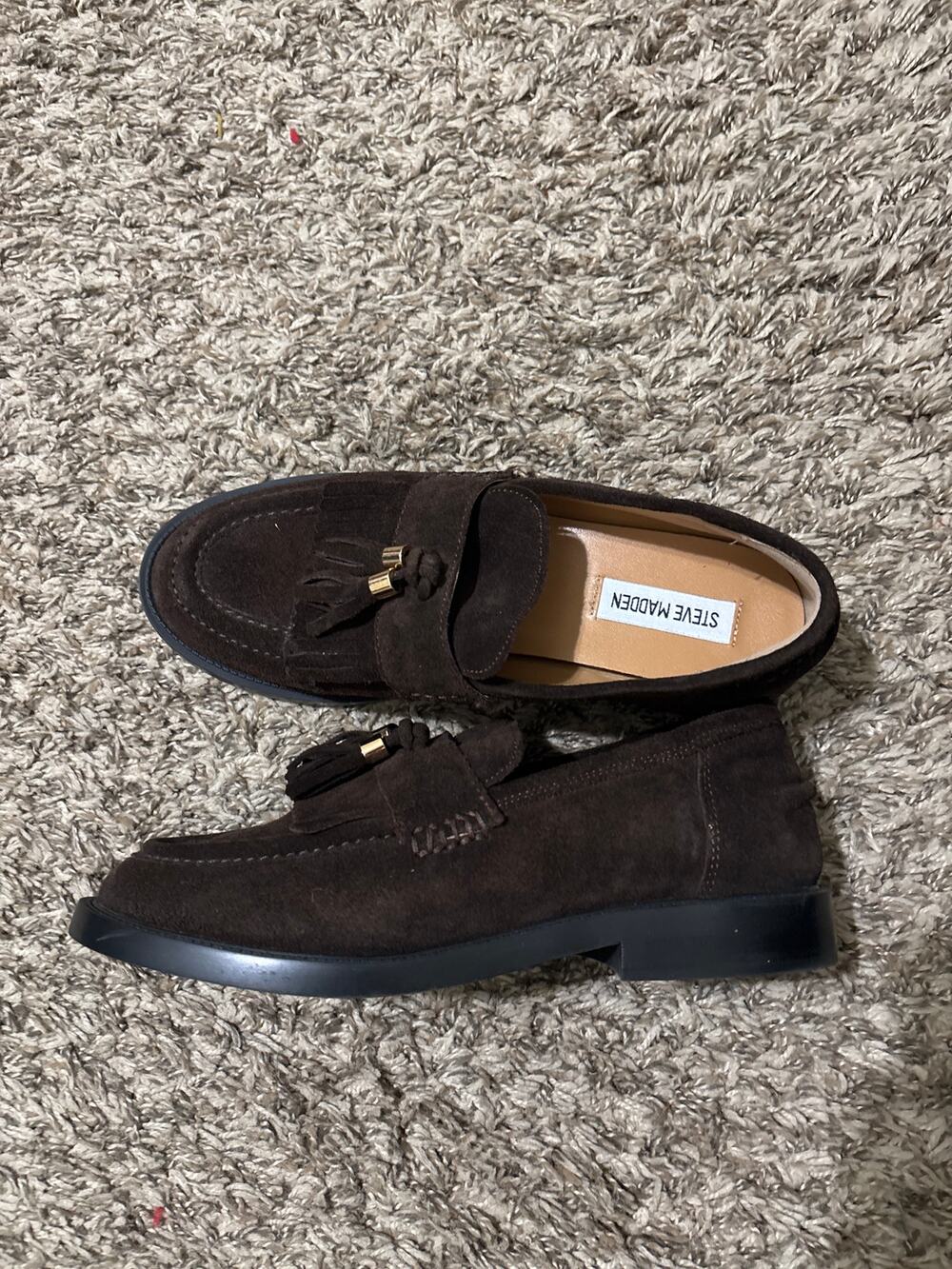 Steve Madden Loafers Flats Shoes Slip On 8.5 Upper Leather